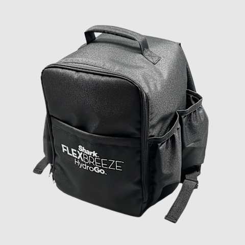 Mochila negra para ventiladores FA050